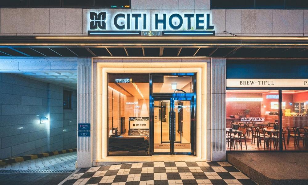 Wonju City Hotel Hyeoksin エクステリア 写真